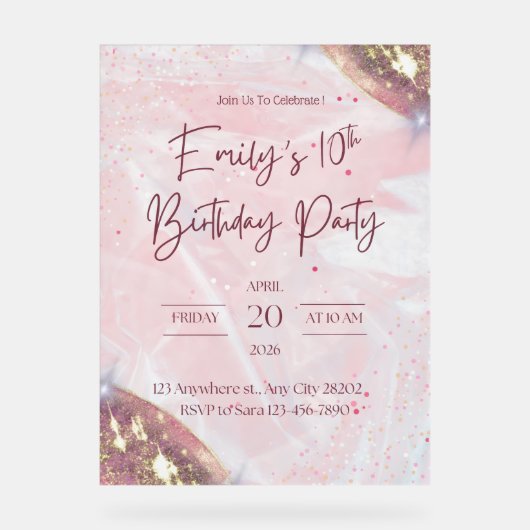 アクリル記号 アクリルサイン (正面)