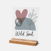 アクリル記号 アクリルサイン (傾斜)