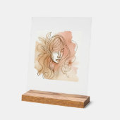 アクリル記号 アクリルサイン (傾斜)