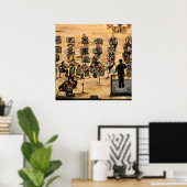 アクリル語の「リハーサル」 ポスター (ホームオフィス)