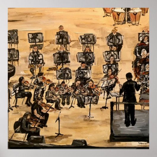 アクリル語の「リハーサル」 ポスター (正面)