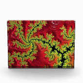 アクリル走ブロックを通る川 フォトブロック (正面)