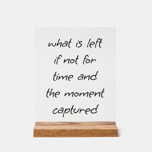 アクリル離れ標識とは アクリルサイン (正面)