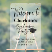 アクリル高校グリッター歓迎パーティー標識 アクリルサイン (ニュートラル)