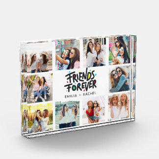 アクリル10フォトブロックカスタムコラージプラーク フォトブロック