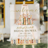 アクリル ウェルカム ストーリーブック サイン ブライダルシャワー