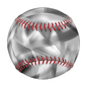 アクリル、グレーからホワイトの正方形の部分のコーナー 野球ボール (裏面)