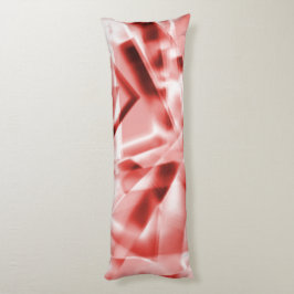 アクリル、サーモンから赤までの正方形の部分 ボディピロー