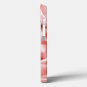 アクリル、サーモンから赤までの正方形の部分 Case-Mate iPhoneケース (裏面 / 左)