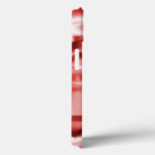 アクリル、サーモンから赤までの正方形の部分 Case-Mate iPhoneケース (裏面 / 右)