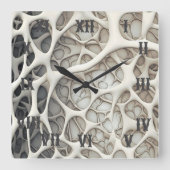 アクリル スクエア壁時計 (正面)