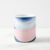 アクリル、絵を描抽象芸術を閉じ絵画ます。 コーヒーマグカップ (中央)