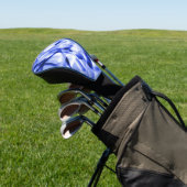 アクリル、青から白の正方形のコーナー ゴルフヘッドカバー (インサイチュ)