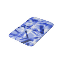 アクリル、青から白の正方形のコーナー