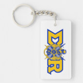アクリルKeychain紋章付き外衣とのシグマR キーホルダー (正面)
