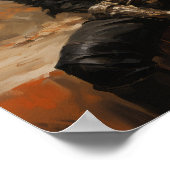 アクリ素晴らしル絵画スbyルイ・ロヨ – Intutrat ポスター (角)