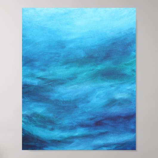 アクリ絵を描ック波 ポスター (正面)