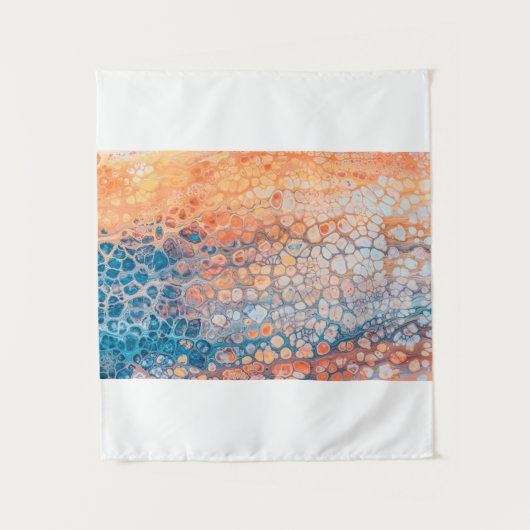 アクリ絵を描ル タペストリー (正面)