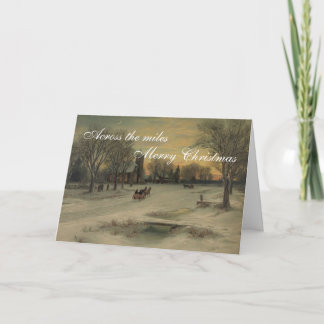 アクロスザマイルズヴィンテージクリスマスカード シーズンカード