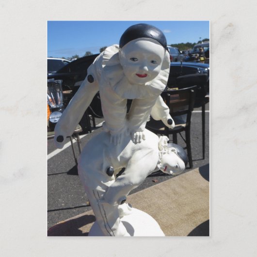 アクロバット像 ポストカード (正面)