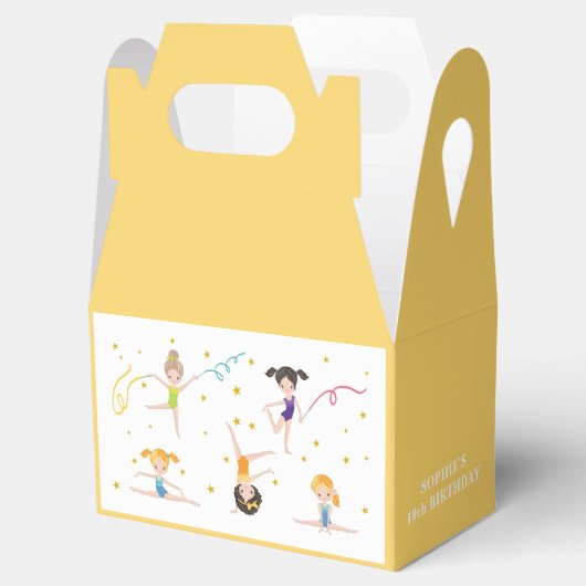 アクロバティックおもしろい誕生日の子供 フェイバーボックス (オープン)