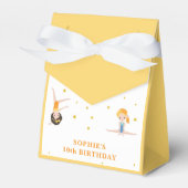 アクロバティックおもしろい誕生日の子供 フェイバーボックス (正面サイド)