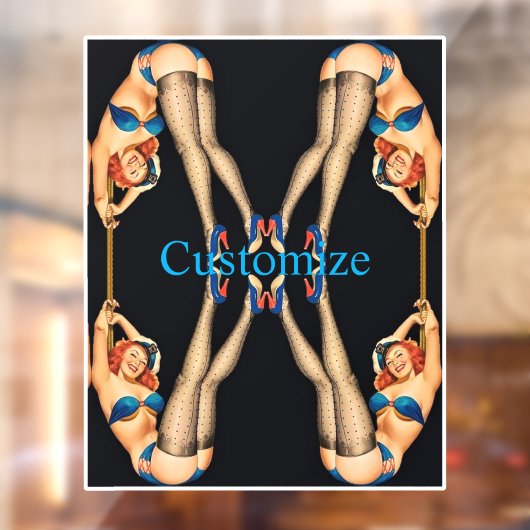 アクロバティックヴィンテージピンアップThunder_Cove ウィンドウサイン (シート2)