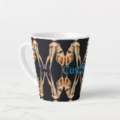 アクロバティックヴィンテージピンアップThunder_Cove カフェラテマグ (左アングル)