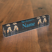 アクロバティックヴィンテージピンアップThunder_Cove デスクネームプレート (側面)