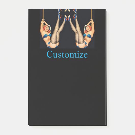 アクロバティックヴィンテージピンアップThunder_Cove ポストイット (正面)