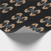 アクロバティックヴィンテージピンアップThunder_Cove ラッピングペーパー (角)