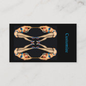 アクロバティックヴィンテージピンアップThunder_Cove 名刺 (裏面)