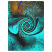 「アクロバティック水中競技」クリップボード クリップボード (裏面)