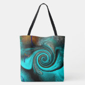 「アクロバティック水中競技」(大)トートバッグ トートバッグ (裏面)