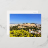 アクロポリスの足で 箔シーズンポストカード (正面/裏面)