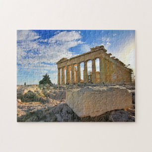 アクロポリスアテネギリシャ古代世界建物 ジグソーパズル