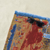 アクロポリスアテネブルービーチタオル ビーチタオル (インサイチュ)