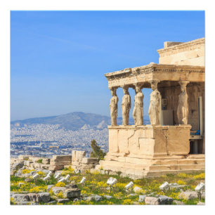 アクロポリスヒルアテネギリシャ写真プリントアート フォトプリント
