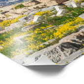 アクロポリスヒルアテネギリシャ写真プリントアート フォトプリント            (角)