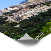 アクロポリス – アテネ ポスター (角)