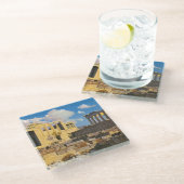 アクロポリス ガラスコースター (アングル)