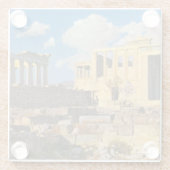 アクロポリス ガラスコースター (裏面)