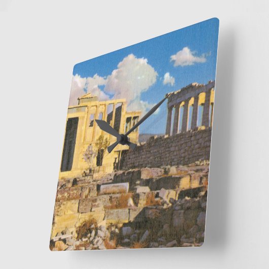 アクロポリス スクエア壁時計 (傾斜)