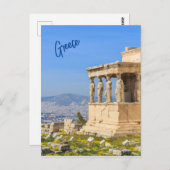 アクロポリス・ヒル　アテネス・ギリシャ　ポストカード　|　ギリシャの贈り物 ポストカード (正面/裏面)