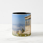 アクロポリス·ヒル、アテネ、ギリシャ ツートーンマグカップ (中央)