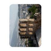 アクロポリス 古代遺跡から見下ろすアテネ マグネット (縦)