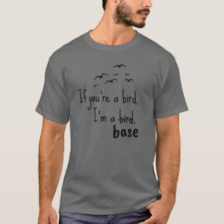 アクロヨガ あなたが鳥ならば Tシャツ