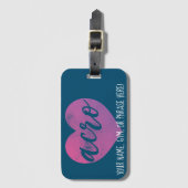 アクロラブラゲッジタグ ラゲッジタグ (正面縦)