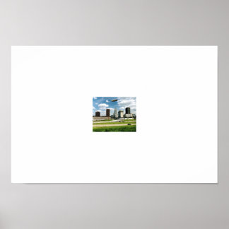 アクロンオハイオスカイライン ポスター