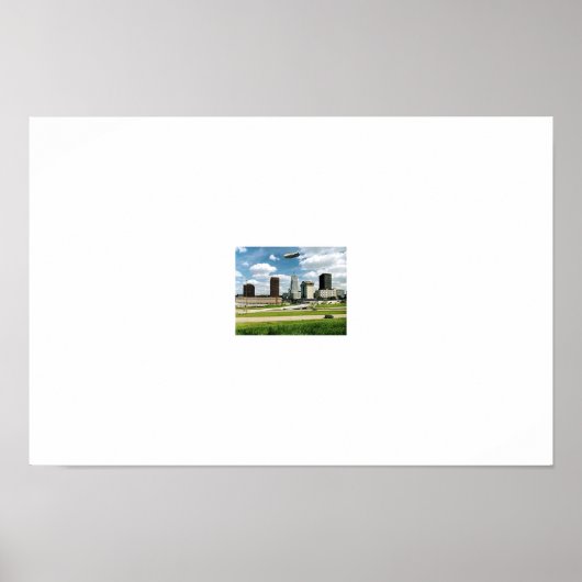 アクロンオハイオスカイライン ポスター (正面)